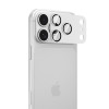 Tech-Protect Camfull Fit+ Apple iPhone 18 Pro Max kameros objektyvo apsauga, sidabrinė