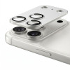 Tech-Protect Camfull Fit+ Apple iPhone 18 Pro Max kameros objektyvo apsauga, sidabrinė