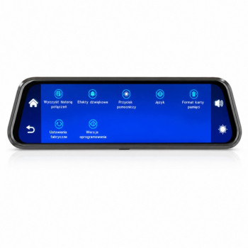 ORLLO Autoplay PRO 4K priekinė ir galinė automobilinė vaizdo kamera, GPS, Wi-Fi