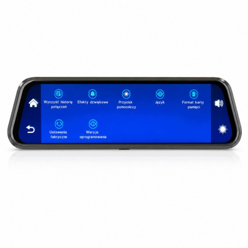 ORLLO Autoplay PRO 4K priekinė ir galinė automobilinė vaizdo kamera, GPS, Wi-Fi