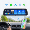 ORLLO Autoplay PRO 4K priekinė ir galinė automobilinė vaizdo kamera, GPS, Wi-Fi