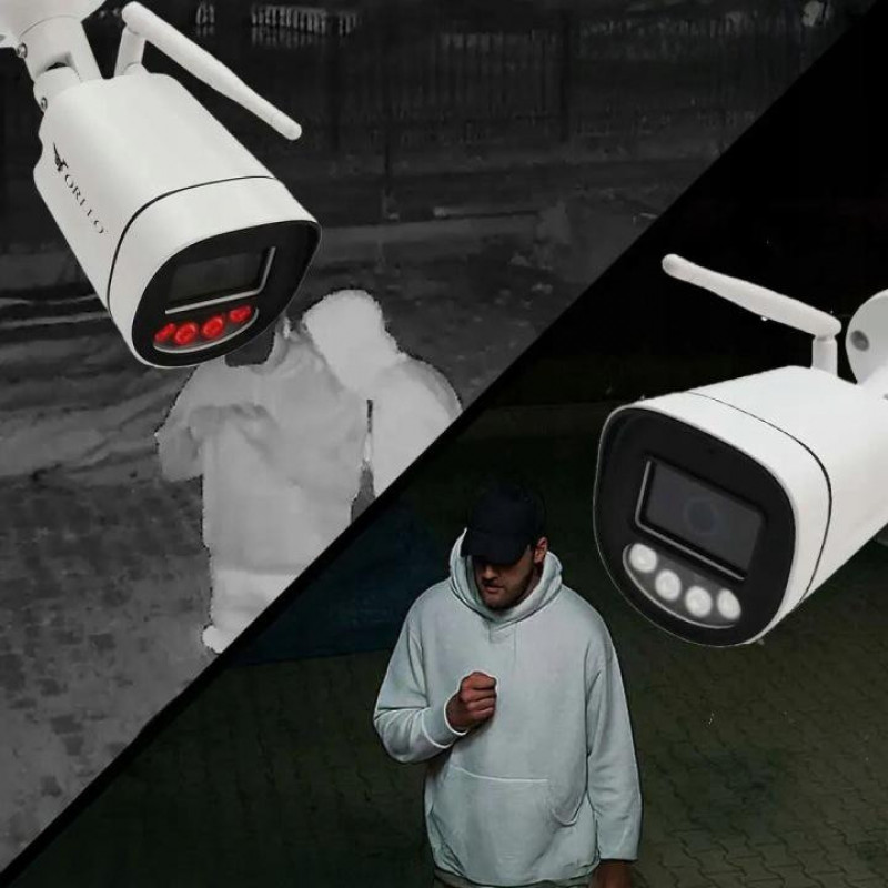Orllo Z1 vamzdinė IP kamera, 4K, 8MP, Wi-Fi