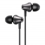 Ugreen EP105 USB-C laidinės įdedamos ausinės, 1.2 m, juodos