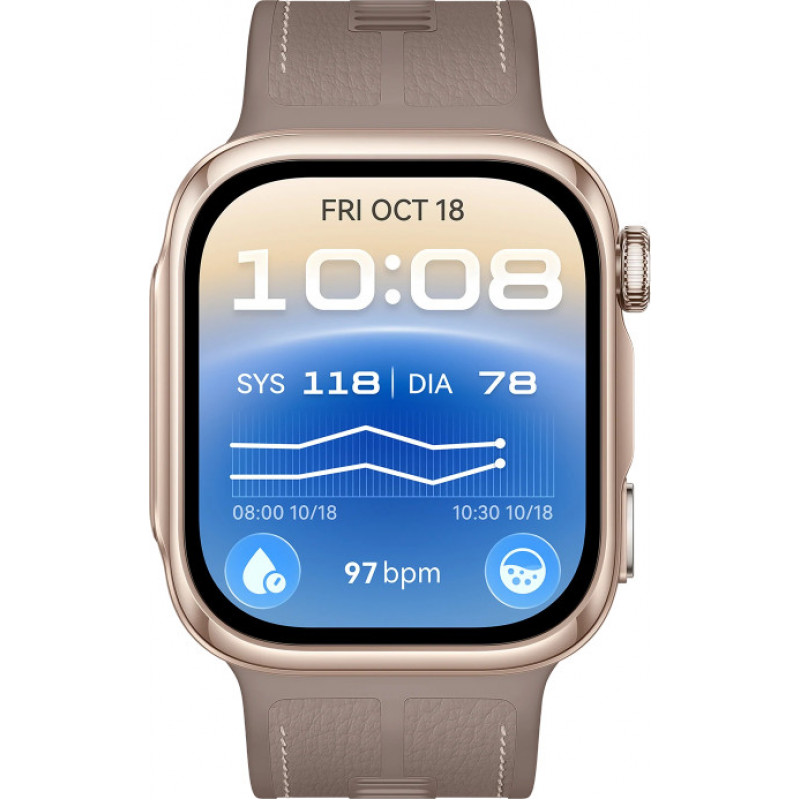 Huawei Watch D3 (Riva-B19) išmanusis laikrodis, 46 mm, auksinis/baltas