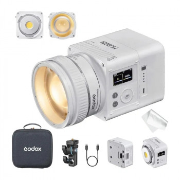 Godox ML80Bi LED vaizdo šviestuvas, dviejų spalvų 2800-6500 K, CRI 96