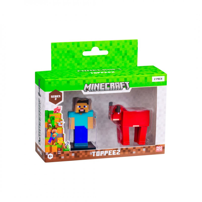 P.m.i. Kids World Minecraft S2 figūrėlės - 2 vnt. pakuotė (asortimentas)