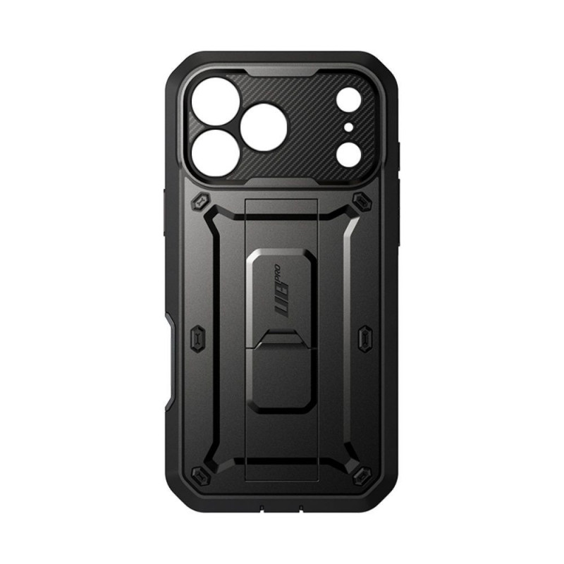 Supcase Unicorn Beetle Pro dėklas Apple iPhone 17 Pro / 18 Pro, juodas