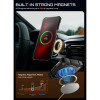 Supcase Unicorn Beetle Grip Mag MagSafe dėklas, skirtas Samsung Galaxy Z Flip 8, juodas