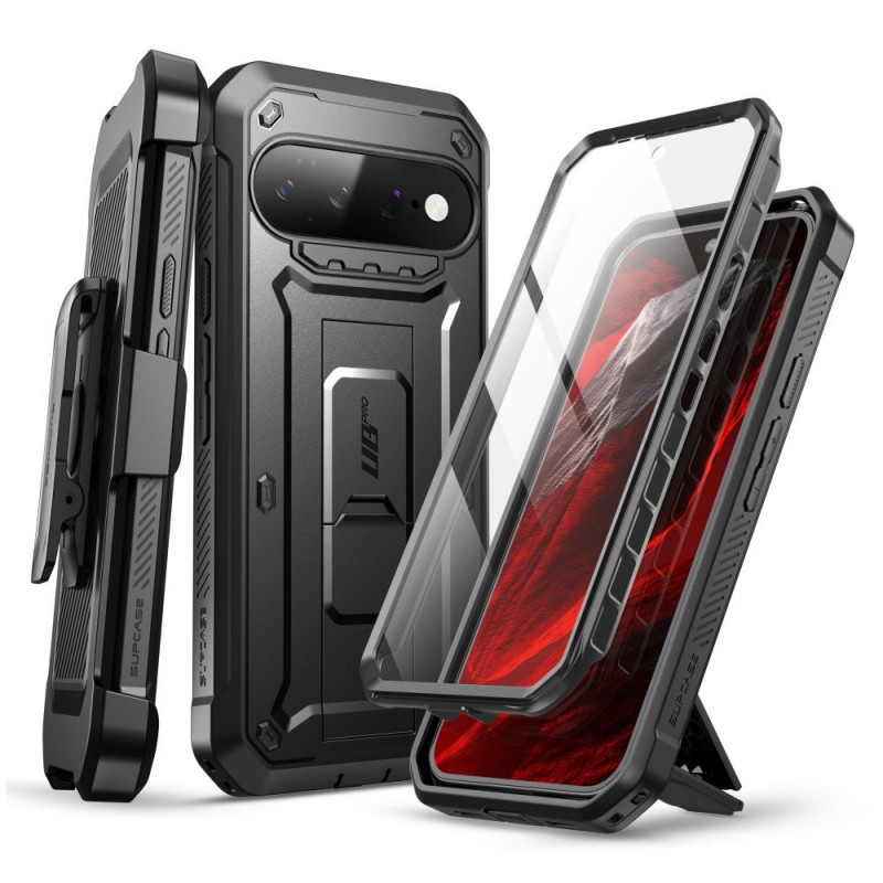 Supcase Unicorn Beetle Pro dėklas, skirtas Google Pixel 11 Pro XL, juodas