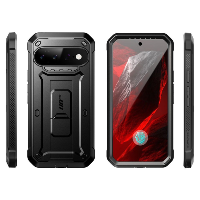 Supcase Unicorn Beetle Pro dėklas, skirtas Google Pixel 11 Pro XL, juodas