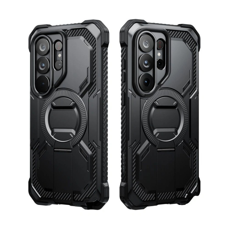 Supcase iBlason ArmorBox Clip Mag MagSafe dėklas, skirtas Samsung Galaxy S26 Ultra, juodas
