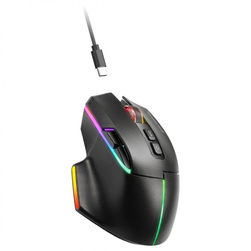 Tacens Mars Gaming MMW-VECTOR belaidė žaidimų pelė, 12000 DPI, Bluetooth 5.4, 2.4 GHz