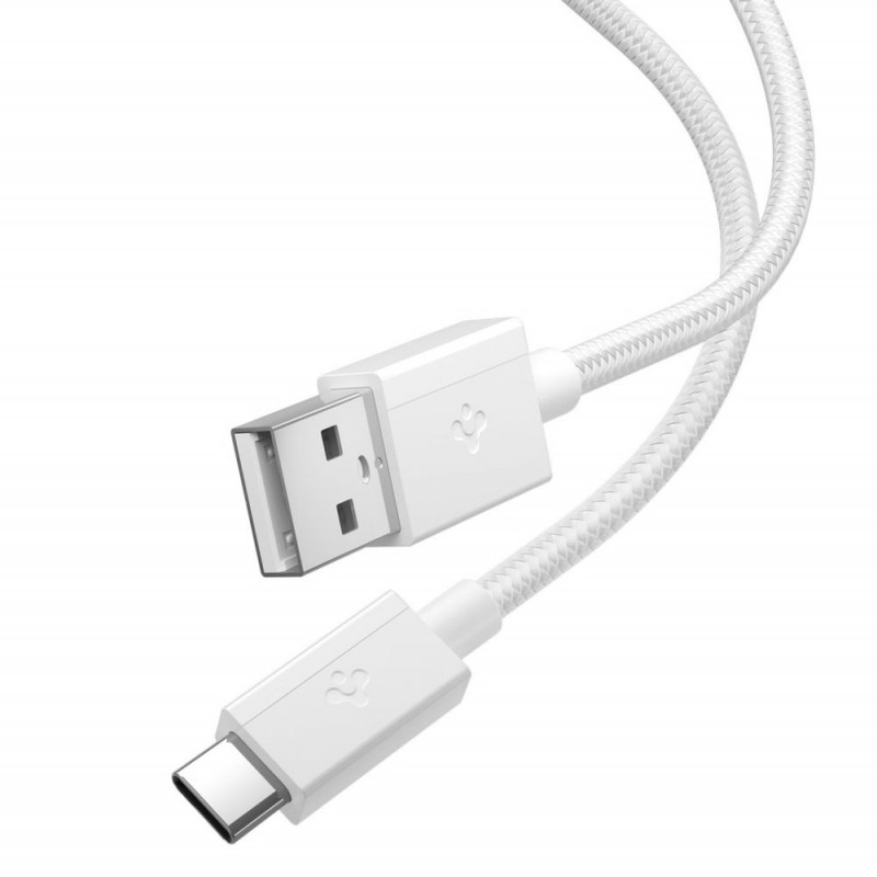 Spigen EB6015AC Essential USB-C kabelis 60W 150 cm, baltas