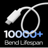 Spigen EB6015AC Essential USB-C kabelis 60W 150 cm, baltas