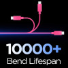 Spigen EB6010CC Essential USB-C į USB-C kabelis 60W 100 cm, rožinis
