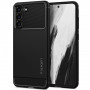 Spigen Rugged Armor dėklas Samsung Galaxy S21 FE, matinė juoda