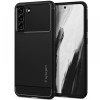 Spigen Rugged Armor dėklas Samsung Galaxy S21 FE, matinė juoda