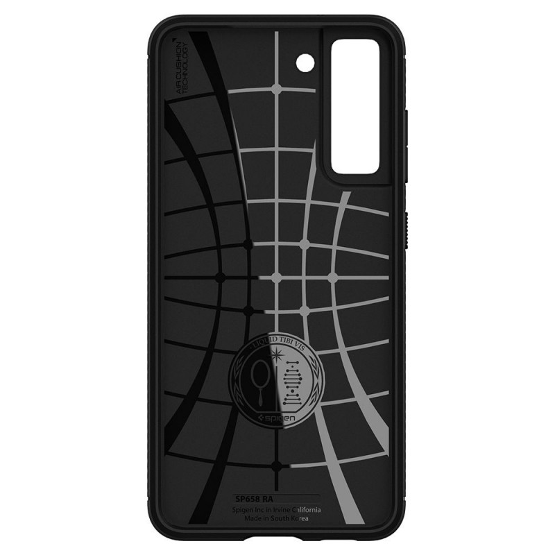 Spigen Rugged Armor dėklas Samsung Galaxy S21 FE, matinė juoda