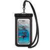 Spigen A601 Aqua Shield universalus vandeniui atsparus dėklas, juodas
