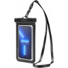 Spigen A601 Aqua Shield universalus vandeniui atsparus dėklas, juodas