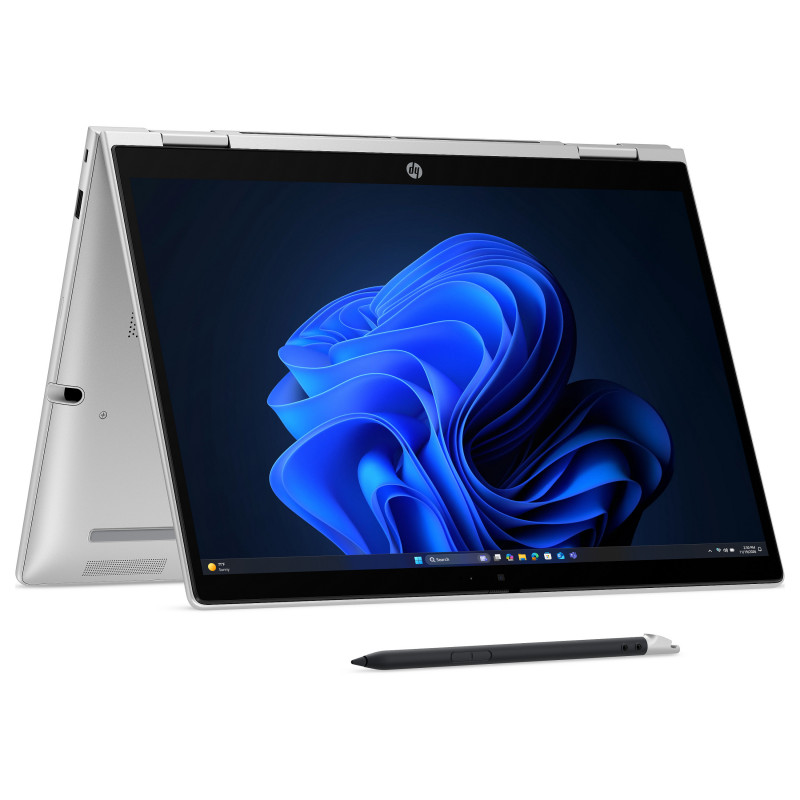 HP ProBook 4 Flip G2i 13.3" WUXGA nešiojamasis kompiuteris, Intel Core 5 320, 16 GB RAM, 512 GB SSD, Windows 11 Pro, German keyboard (QWERTZ)