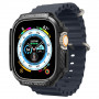 Spigen Rugged Armor dėklas, skirtas Apple Watch Ultra 49 mm, matinė juoda