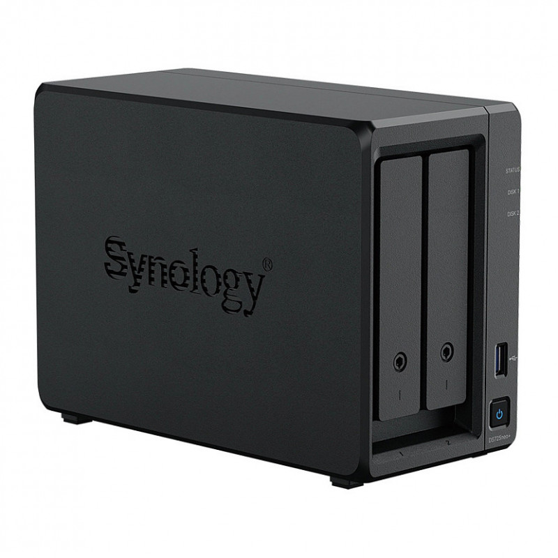 Synology DiskStation DS725neo+ 2 diskų NAS, AMD Ryzen Embedded R1600, 4 GB DDR4