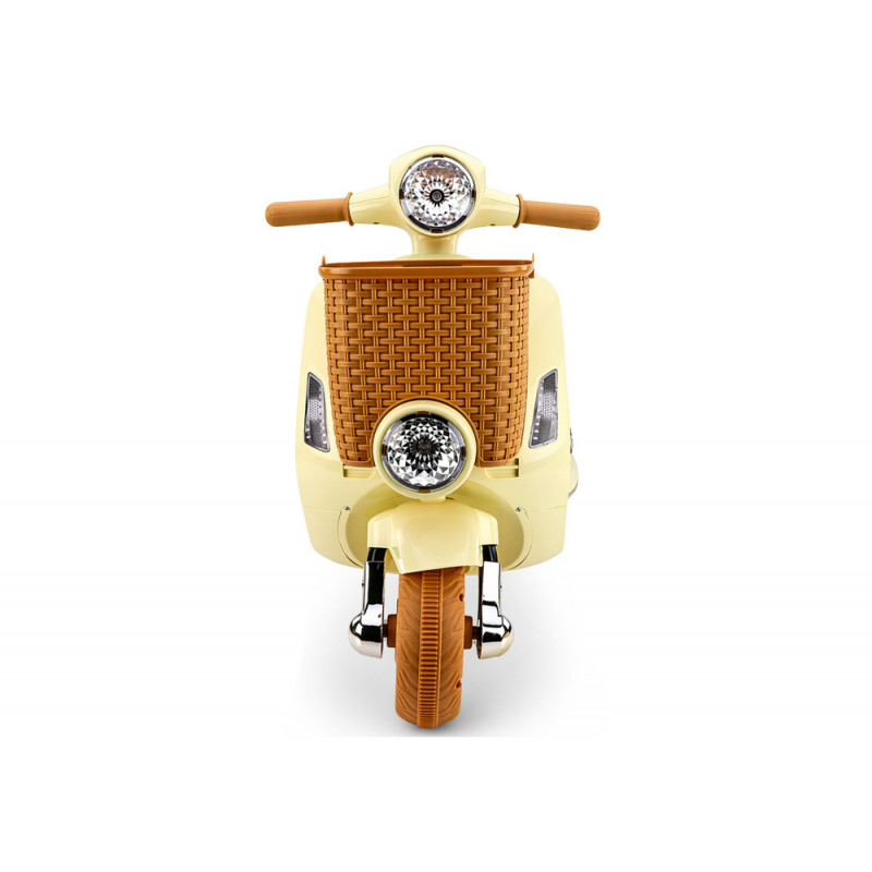 Lean Cars XW-03 akumuliatorinis motoroleris, 35 W, smėlio spalvos