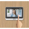 Ezviz CP4 4 MP Wi-Fi durų akutė, sidabrinė