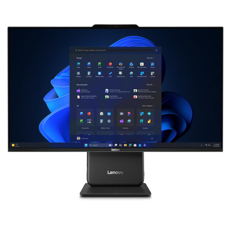 Lenovo ThinkCentre neo 50a 27 Gen 7 13RU0012GE monoblokas, 27" Full HD, Intel Core 5 320, 16 GB RAM, 512 GB SSD, Windows 11 Pro (DE)