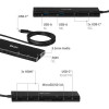 Club 3D CSV-2556 USB-C 12 viename šakotuvas, 3x HDMI/3x USB-C/USB/LAN, 8K30Hz, PD 140W