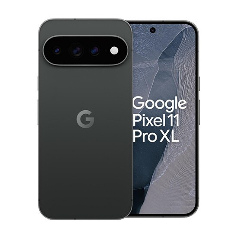 Google Pixel 11 Pro XL GA11756-GB 5G išmanusis telefonas, Dual-SIM, 16 GB RAM, 1 TB, 6.8" OLED, Obsidian