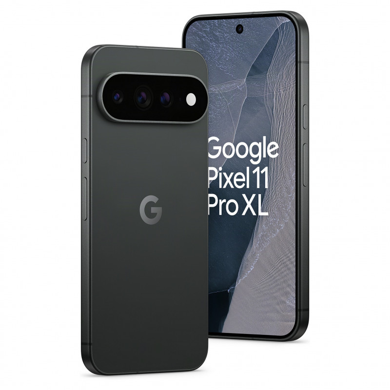 Google Pixel 11 Pro XL GA11756-GB 5G išmanusis telefonas, Dual-SIM, 16 GB RAM, 1 TB, 6.8" OLED, Obsidian