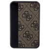 Guess GUPB10DP4GEGW nešiojamasis įkroviklis 10000 mAh, 18 W, 4G Leather Metal Logo, rudas