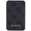 Guess GUPB10DP4GEGK nešiojamasis įkroviklis 10000 mAh, 18 W, 4G Leather Metal Logo, juodas