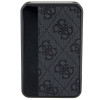 Guess GUPB10DP4GEGK nešiojamasis įkroviklis 10000 mAh, 18 W, 4G Leather Metal Logo, juodas