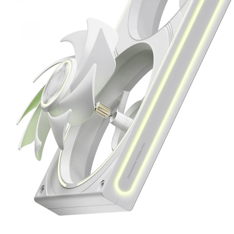 TRYX FOBR 360 mm ARGB korpuso ventiliatorius, PWM, 3-in-1, baltas