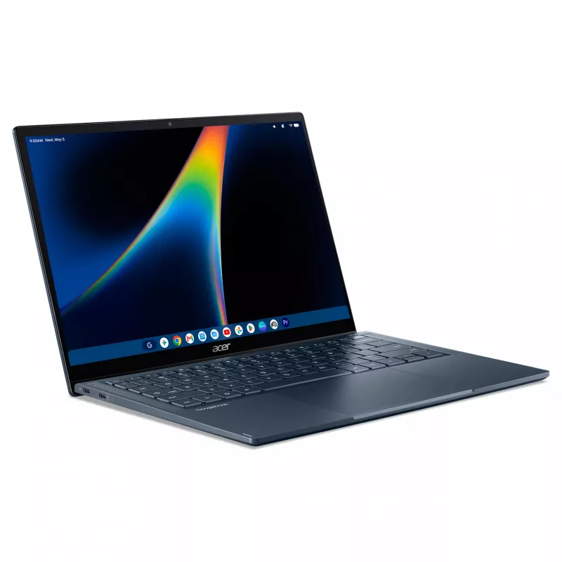 Acer Googlebook GP714-91N-51HS 14" nešiojamasis kompiuteris, Intel Core Ultra 5 325, 16 GB RAM, 512 GB SSD, ChromeOS, mėlynas