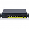 DIGITUS DN-95333 10 Gigabit 8 prievadų nevaldomas PoE+ komutatorius (80 W)