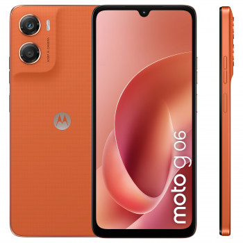 Motorola XT2535-3 Moto G06 4G išmanusis telefonas, 4 GB RAM, 64 GB, oranžinis (EU)