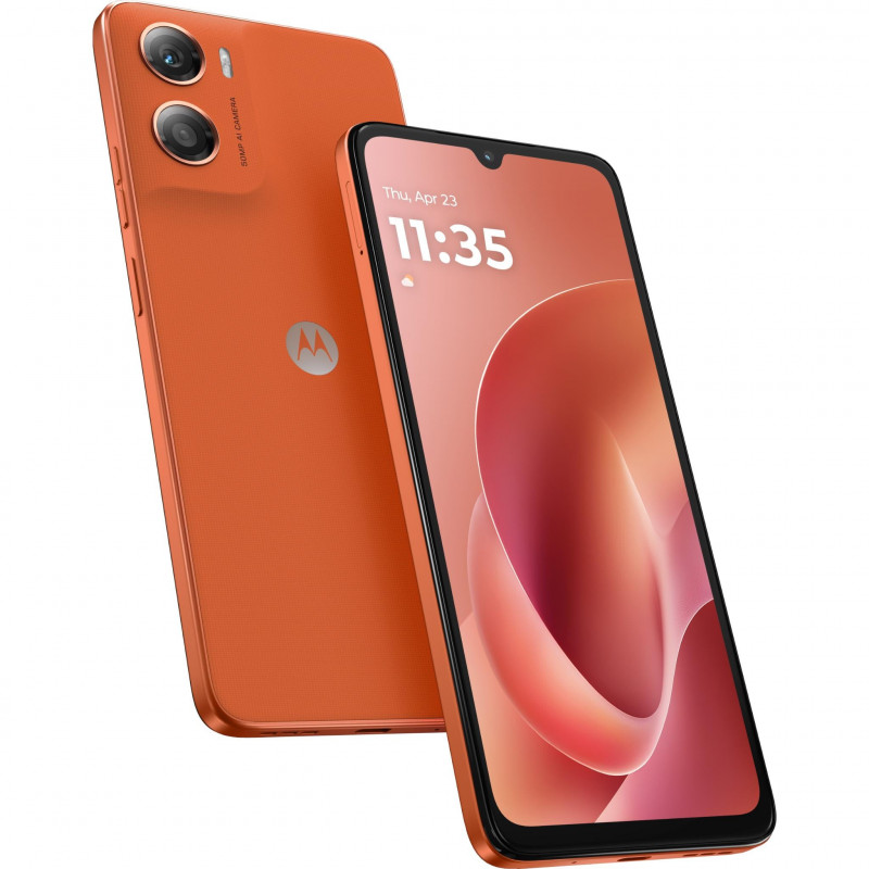 Motorola XT2535-3 Moto G06 4G išmanusis telefonas, 4 GB RAM, 64 GB, oranžinis (EU)