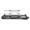 Spigen Ultra Hybrid Pro MagFit dėklas, skirtas Apple iPhone Duo, Frost Black
