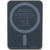 Guess GUPBM5AL4DMD 4G Strassed Metal Logo MagSafe indukcinis maitinimo blokas 5000 mAh, 15W, auksinis