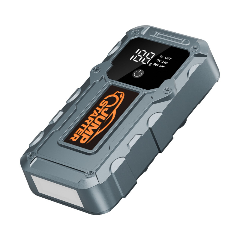 Extralink JUMP 34 automobilio akumuliatoriaus paleidiklis ir išorinis akumuliatorius, 10000 mAh, PD 20W