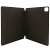 Guess GUFCP12PS4SGW dėklas skirtas Apple iPad Pro 12.9 (2020/2021/2022, 4/5/6 kartos), 4G Stripe Allover, rudas