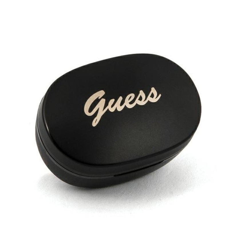 Guess GUTWST30BK belaidės TWS ausinukai su prijungimo stotele, Bluetooth 5.0, juodi