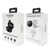 Guess GUTWST30BK belaidės TWS ausinukai su prijungimo stotele, Bluetooth 5.0, juodi