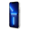 Guess GUBPP14SH4EACSW kietas dėklas Apple iPhone 14 + belaidis įkroviklis, 4G Print, MagSafe, rudas