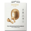 Guess GUTWST82TRD belaidės TWS ausinukai su dokavimo stotele, Triangle Logo, Bluetooth 5.0, auksinės