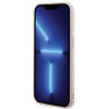 Karl Lagerfeld KLHCP15X3DMBKCP kietas dėklas Apple iPhone 15 Pro Max, 3D Rubber Glitter Logo, rožinis